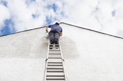 Peinture extérieure aux Mesneux — façades et ravalement